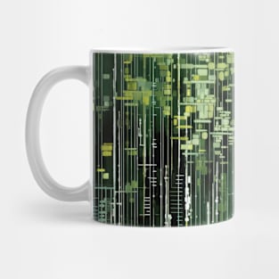 Forest Landscape Art Decor Paint Mosaic Mug